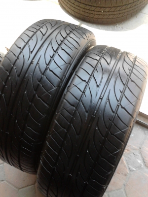 195/55R15 DUNLOP SP SPORT LM703 ปี 2013 มี 2 เส้น tel.081-427-3941