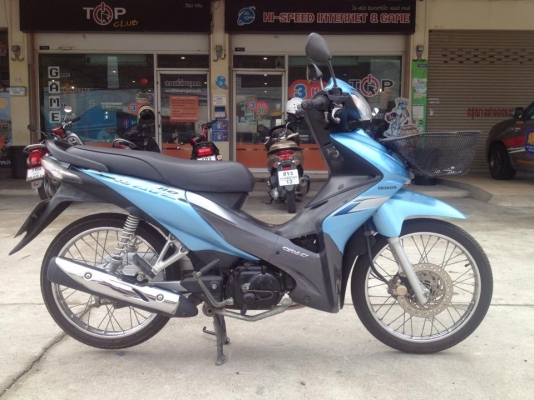 ขาย ฮอนด้า เวฟ 110i สีฟ้า-เทา ปี 52 สภาพเดิม ๆ ราคา เบา ๆ