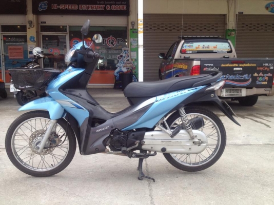 ขาย ฮอนด้า เวฟ 110i สีฟ้า-เทา ปี 52 สภาพเดิม ๆ ราคา เบา ๆ