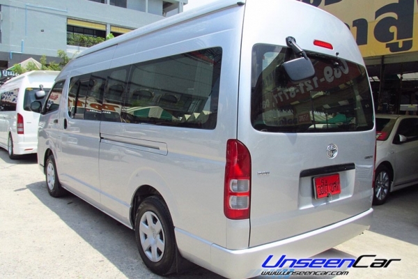 ขายรถตู้ ดีเซลล์ ปี2012 TOYOTA CCOMMUTER ราคา 879,000 บาท ท่านผู้มีอุปการะคุณท่านใดสนใจ โทรสอบถามได้ค่ะ 0922726669 ตันหยงค่ะ