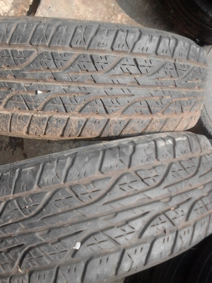 225/65R17 DUNLOP GRANDTREK A/T3  มี 2 เส้น tel.081-427-3941