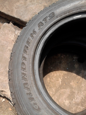 225/65R17 DUNLOP GRANDTREK A/T3  มี 2 เส้น tel.081-427-3941