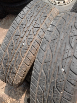225/65R17 DUNLOP GRANDTREK A/T3  มี 2 เส้น tel.081-427-3941
