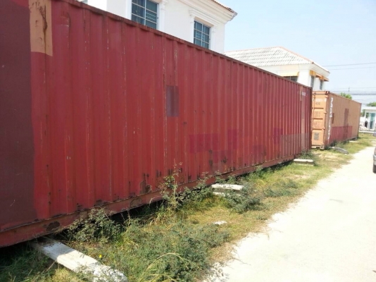 ตู้คอนเทนเนอร์ขนาด40ฟุต สภาพสวยจำนวนมาก