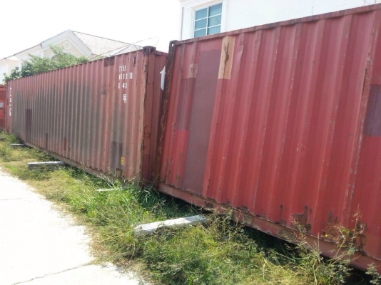 ตู้คอนเทนเนอร์ขนาด40ฟุต สภาพสวยจำนวนมาก
