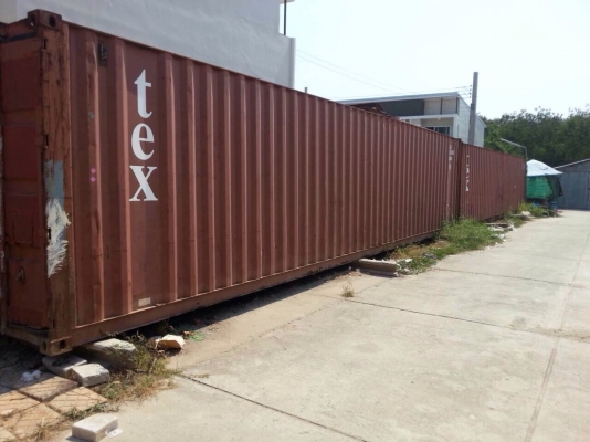 ตู้คอนเทนเนอร์ขนาด40ฟุต สภาพสวยจำนวนมาก