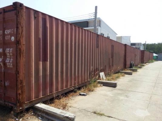 ตู้คอนเทนเนอร์ขนาด40ฟุต สภาพสวยจำนวนมาก