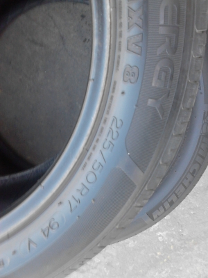 225/50R17 MICHELIN ENERGY MXV 8 มี 2 เส้น โทร.081-427-3941