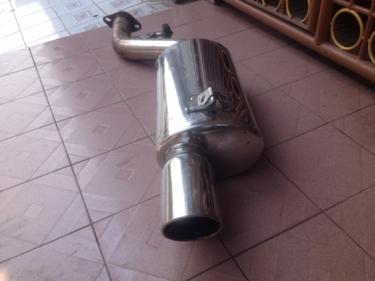 ท่อ GANADOR ญี่ปุ่นเเท้เลสทั้งใบเก่านอกสภาพสวย