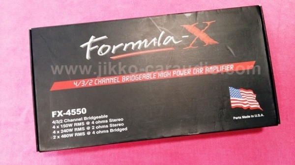Formular X FX-4550  4 ch. ท็อปสุด แรง อึด ของใหม่ประกันห้าง ปกติ 14,xxx โล๊ะ 9,999 by JIKKO