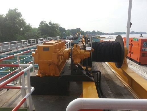 ขายเรือดูดทรายทะเล ดูดได้ลึก 80-100 เมตร