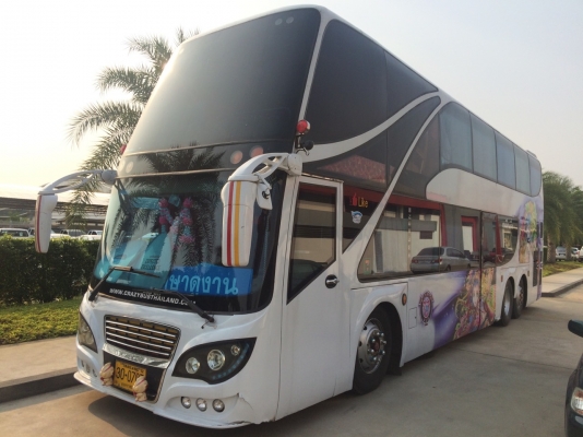 ขายด่วนรถบัส2ชั้น8ล้อวางเครืองSCANIA-340แรงปี48รถสวย