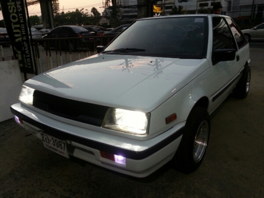 แชมป์ 3ประตู รถบางสวยไม่ผุ สีขาวมุกใหม่ ขับดีแก๊สลงเล่ม พร้อมใช้