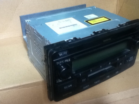 ขายวิทยุเดิม TOYOTA เล่น CD,MP3,เทป สภาพสวย 1200.-