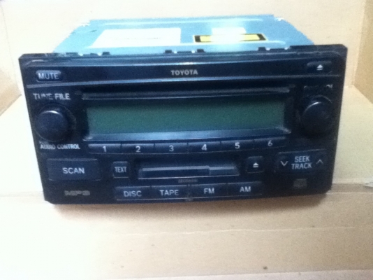 ขายวิทยุเดิม TOYOTA เล่น CD,MP3,เทป สภาพสวย 1200.-