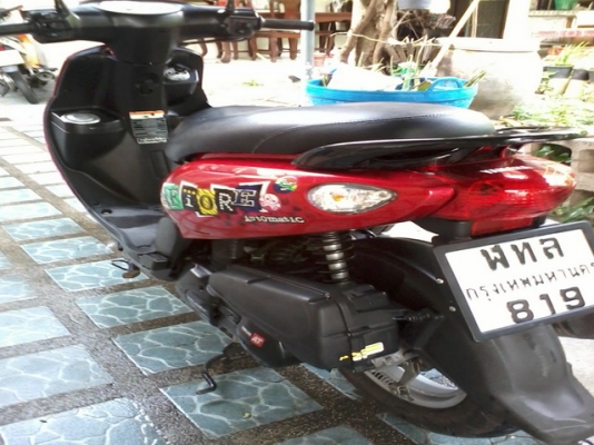 ขายYamaha Fiore ปี55 สีแดง หัวฉีด รถสภาพสวย เครื่องเดิมๆปกติ