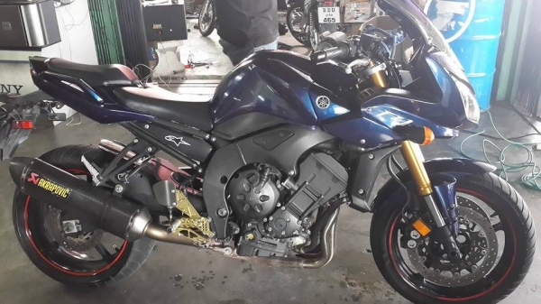 ขาย FZ1  FAZER 1000 ปี 2007 เอกสารทะเบียนโอนนอก โอนได้เเน่นอน