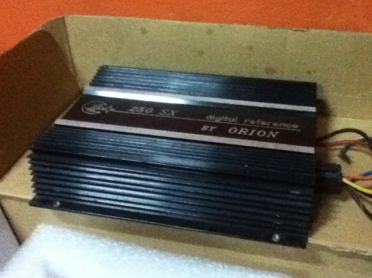 ขายแอมป์ ORION (250 SX) 2ch 250w    ขายถูกๆ 1700.-