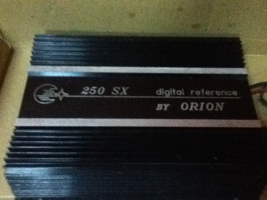 ขายแอมป์ ORION (250 SX) 2ch 250w    ขายถูกๆ 1700.-