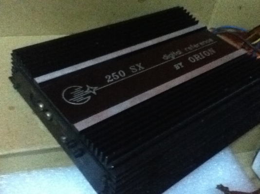 ขายแอมป์ ORION (250 SX) 2ch 250w    ขายถูกๆ 1700.-