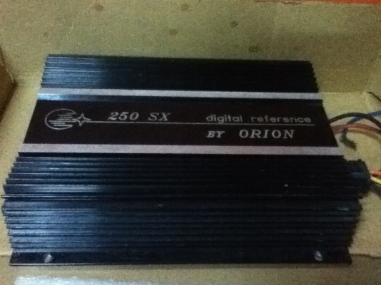 ขายแอมป์ ORION (250 SX) 2ch 250w    ขายถูกๆ 1700.-