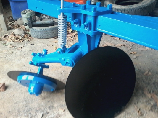 ขายผาน3โครง4ตราช้างกระทู้ยาวลูกปืนใหม่ใบเต็มใช้กับรถ70แรงขึ้นไป