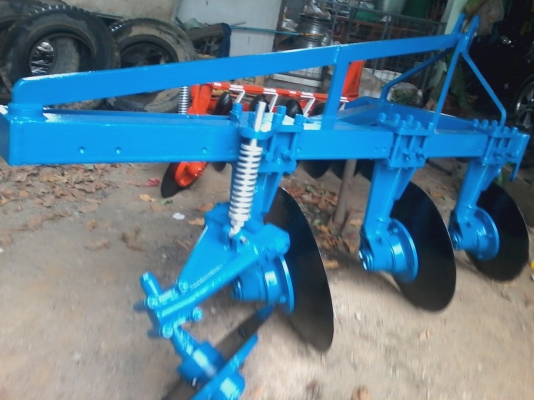 ขายผาน3โครง4ตราช้างกระทู้ยาวลูกปืนใหม่ใบเต็มใช้กับรถ70แรงขึ้นไป