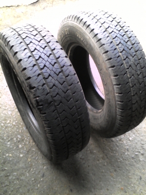 195R14 GOODYEAR WRANGLER D-MARK มี 2 เส้น โทร.081-427-3941