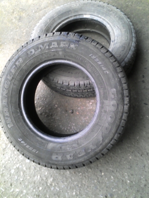 195R14 GOODYEAR WRANGLER D-MARK มี 2 เส้น โทร.081-427-3941