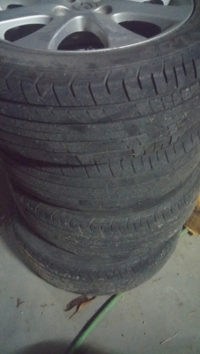 ล้อแม็คพร้อมยางมาสด้า2