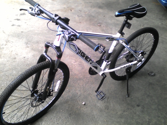 จักรยาน TIGER  ดิสเบรคหน้า-หลัง ของใหม่ ยังไม่ได้ใช้งาน tel.081-427-3941