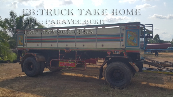 หางพวงดั้มกระบะอลูมิเนียมสองเพลาคะ