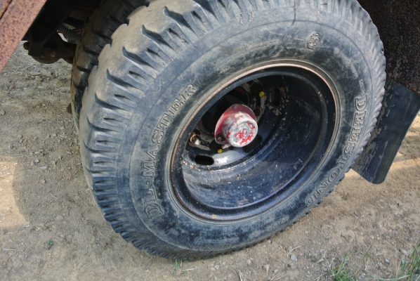 หางพวงดั้มกระบะอลูมิเนียมสองเพลาคะ