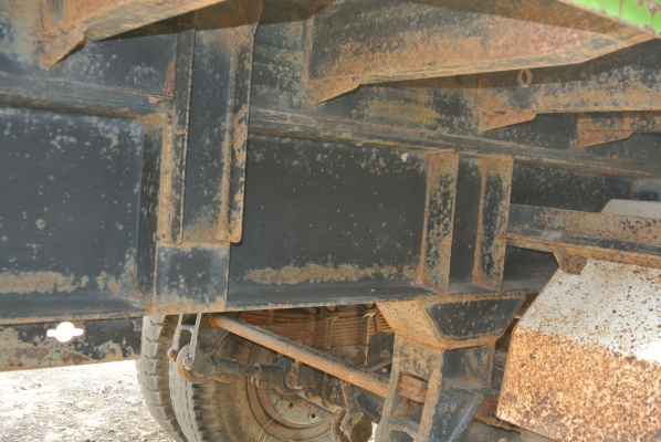 หางพวงดั้มกระบะอลูมิเนียมสองเพลาคะ