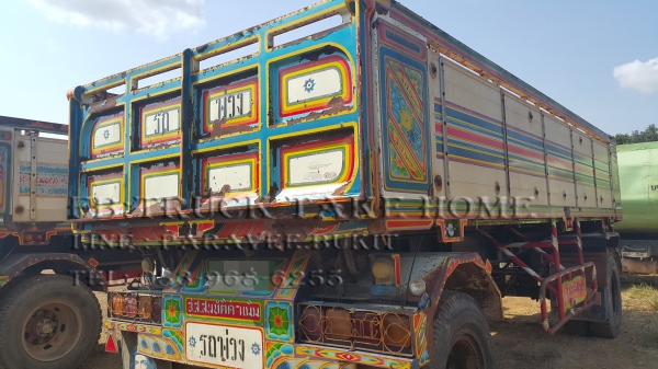 หางพวงดั้มกระบะอลูมิเนียมสองเพลาคะ