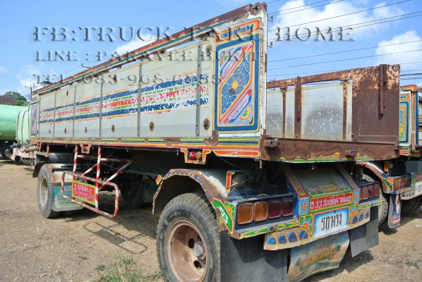 หางพวงดั้มกระบะอลูมิเนียมสองเพลาคะ