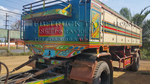 หางพวงดั้มกระบะอลูมิเนียมสองเพลาคะ