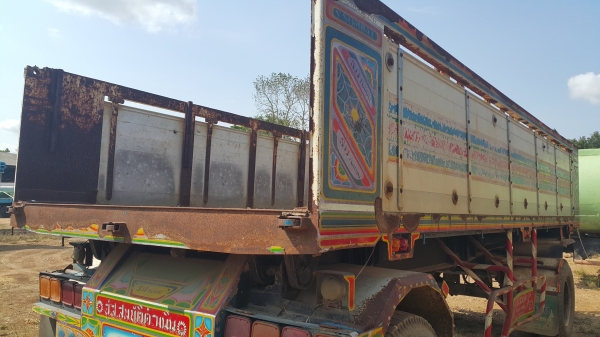 หางพวงดั้มกระบะอลูมิเนียมสองเพลาคะ