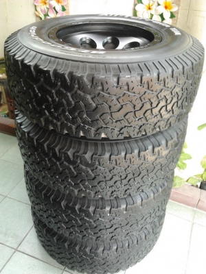 Lenso Max1 + BF All 265/75/16 สวยๆ 1ชุด