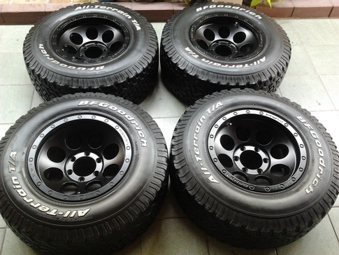 Lenso Max1 + BF All 265/75/16 สวยๆ 1ชุด