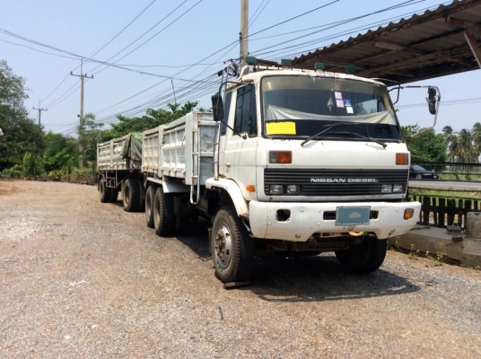 ขายรถ10ล้อ 2เพลาพร้อมพ่วง NISSAN UD CW30 230 แรงม้า