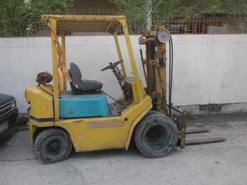 ขาย - รถยก โฟล์ทลิฟท์ TCM: FD 20Z5  แบบงาสไลด์ ขนาด 2 ตัน เสาสููง 3.5 เมตร