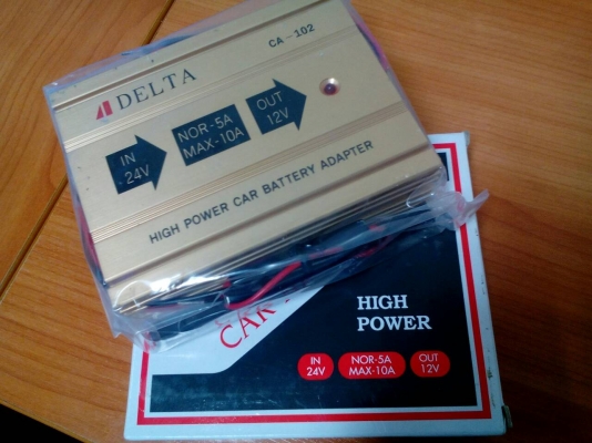 ขายแปลงไฟ 24v เป็น 12v ของใหม่