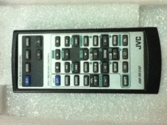 ขายรีโมท DVD JVC รุ่น RM-RK240 ขายถูกๆ 300.-