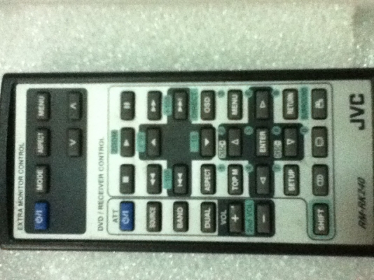 ขายรีโมท DVD JVC รุ่น RM-RK240 ขายถูกๆ 300.- ขายรีโมท DVD JVC รุ่น RM-RK240 ขายถูกๆ 300.-