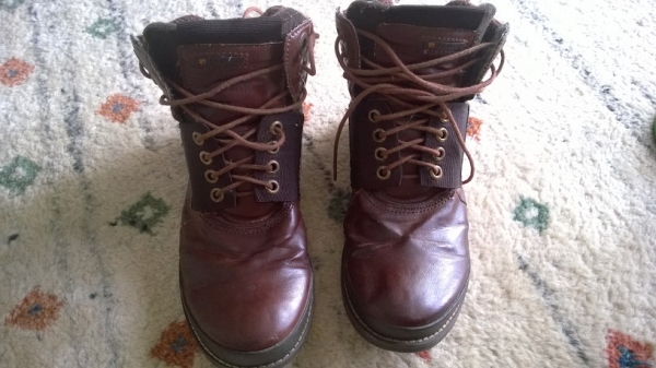 ขายรองเท้าFiretrap Mens Madison Worker Boots Brown 9 UK