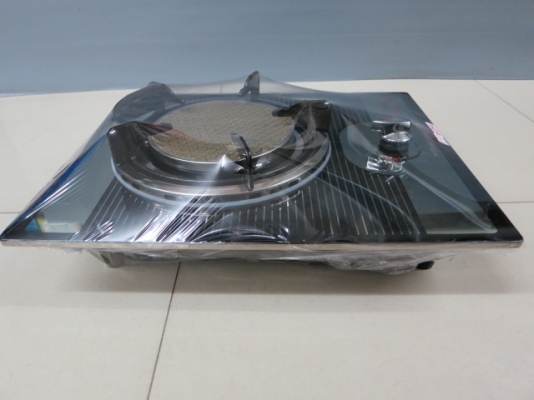 เตาแก๊ส อินฟาเรด 1หัว ยี่ห้อ STAR WELL พื้นกระจก ของใหม่ 100 \% มีหัวแก๊ส อุปกรณ์ครบ