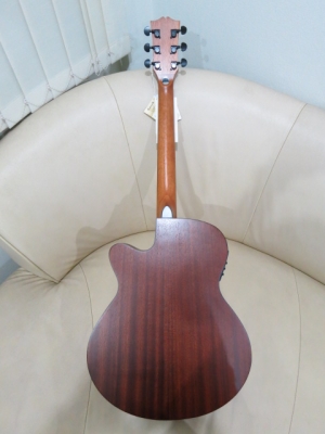 กีต้าร์โปร่งเว้าไฟฟ้า Amari รุ่น AM-408TN สีไม้ด้าน ของใหม่ EQ Enya จูนเนอร์ในตัว