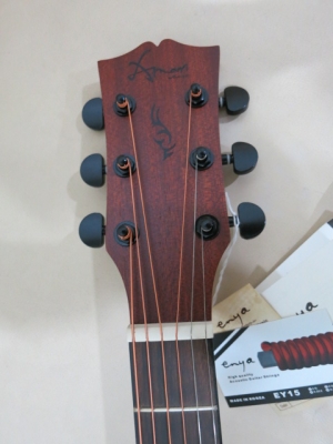 กีต้าร์โปร่งเว้าไฟฟ้า Amari รุ่น AM-408TN สีไม้ด้าน ของใหม่ EQ Enya จูนเนอร์ในตัว