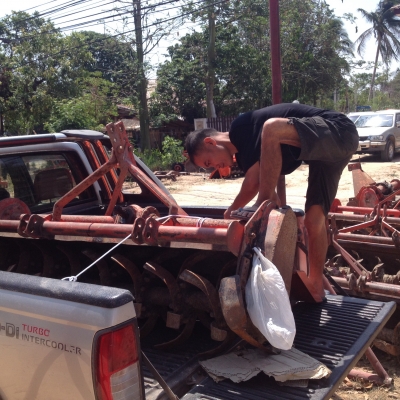 ==>ขายรถไถ kubota L4202DT ใบมีดหน้าผานหลัง